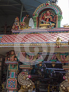 Sri Maha Mariamman Indian Temple on Silom Road, Bangkok