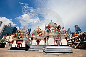 Sri Mariamman Temple in Singapore