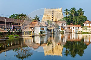 Sri Padmanabhaswamy temple in Trivandrum Kerala India