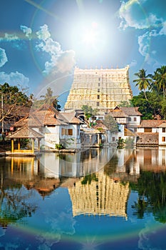 Sri Padmanabhaswamy temple in Trivandrum Kerala India photo