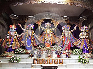 Sri Pancha-Tattva At Mayapur ISKCON Temple