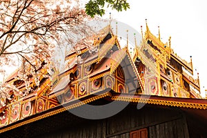 Sri Rong Muang temple in Lampang province