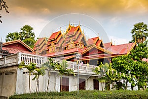 Sri Rong Muang temple in Lampang province