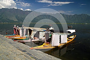 Srinagar and Dal lake in Indian Kashmir