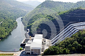 Srinakarin dam.