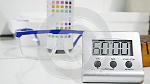Srip test urinalysis in laboratory