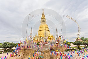 Sriwiengchai pagoda at Wat Phra Bat Huai Tom