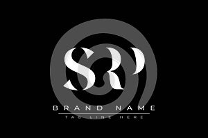 SRP abstract letter logo design