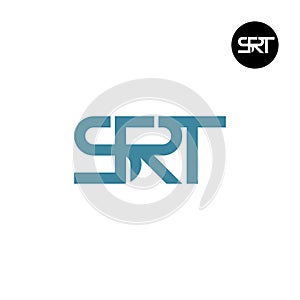 SRT Logo Letter Monogram Design photo