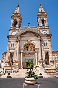 SS. Cosma e Damiano Basilica. Alberobello. Apulia.