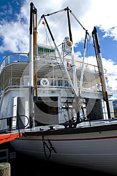 SS Klondike, a historic paddlewheeler from the Gold Rush era