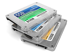 SSD drives, State solid drives photo