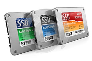 SSD drives, State solid drives photo