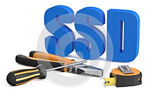 SSD service and repair concept