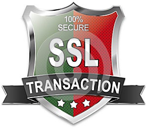 SSL 100% secure transaction shield