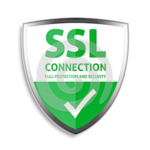 SSL secure connection banner.