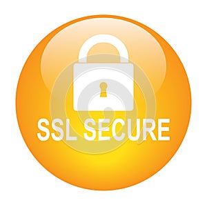 Ssl secure icon button