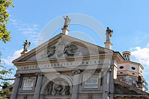 St. Agostino Basilica in Piacenza photo