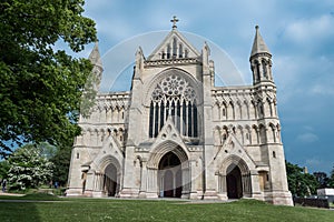 St Albans Abbey Cathedral. Norman, gothic.