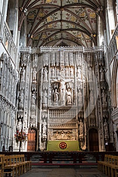 St Albans Abbey Cathedral. Norman, gothic.