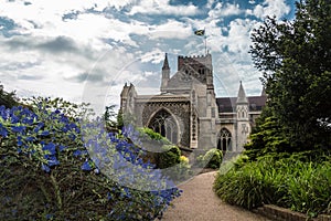 St Albans Abbey Cathedral. Norman, gothic.