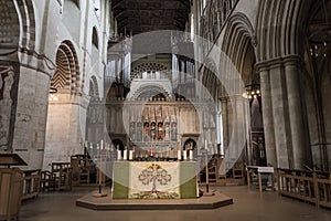 St Albans Abbey Cathedral. Norman, gothic.