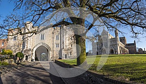 St. Albans Abbey Gateway and St. Albans Cathedral