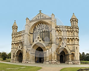 St albans cathedral hertfordshire england