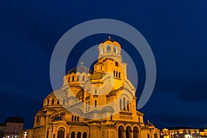 St. Alexander Nevski Cathedral in Sofia, Bulgaria