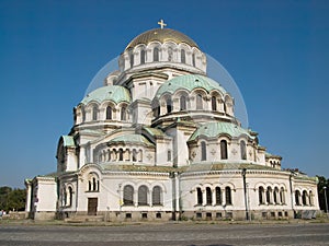 The St. Alexander Nevsky Cathedral in Sofia