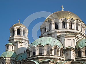 The St. Alexander Nevsky Cathedral in Sofia