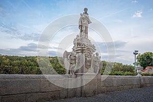 St. Aloysius Gonzaga Statue at Barborska Street - Kutna Hora, Czech Republic