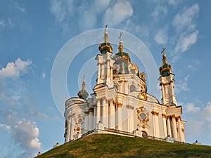St. Andrew cathedral in Kiev