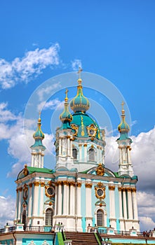 St. Andrew church in Kiev, Ukraine