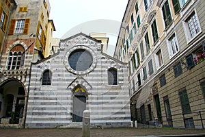 Church of San Matteo in Genoa, Italy photo