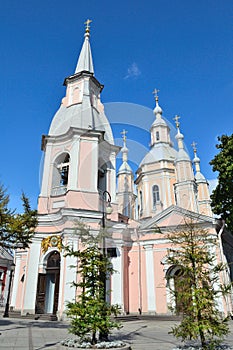 St. Andrew`s Cathedral in St. Petersburg.