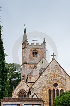 St. Andrew`s Church in Castle Combe
