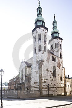 St Andrew's church on Grodzka street in Krakow