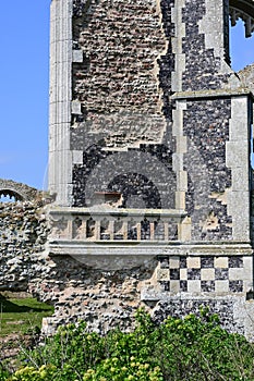 St Andrew`s Church and Ruins, Covehithe, Suffolk, England, UK