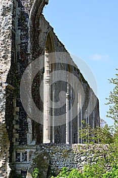 St Andrew`s Church and Ruins, Covehithe, Suffolk, England, UK