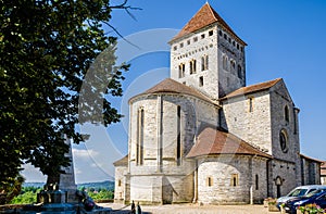 St Andrew's church in Sauveterre-de-Bearn, France photo