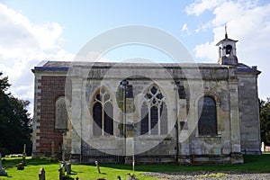 St Andrew`s Wimpole in the spring sunshine