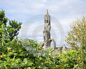 St Andrews Cathedral in Fife, Scotland