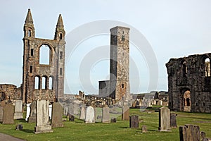 St Andrews cathedral grounds, Scotland