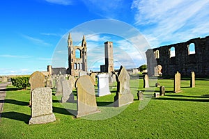 St Andrews Cathedral & St Rules Tower, Scotland
