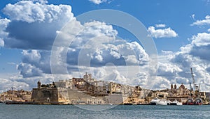 St Angelo Fort on Vittoriosa in Valletta