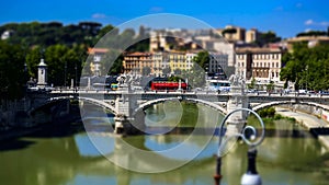 St. Angelâ€™s bridge Rome Italy