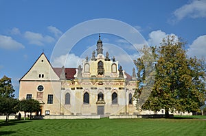 St Ann's church in Mnichovo Hradiste