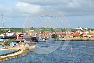 St Anna Bay in Willemstad, Curacao