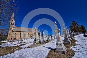 St Anna Catholic Church in New Holstein Wisconsin